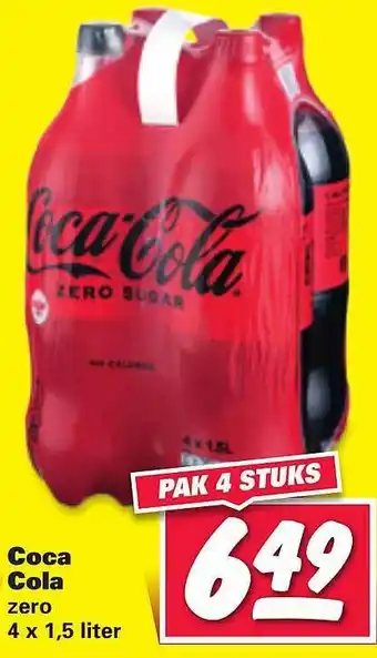 Nettorama Coca cola zero aanbieding