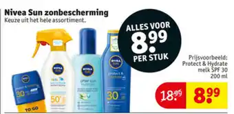 Kruidvat Nivea Sun zonbesherming aanbieding