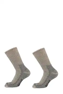 Wehkamp Xtreme trackingsokken - set van 2 grijs aanbieding
