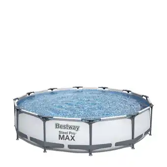 Wehkamp Bestway steel pro max 56416 bestway steel pro max zwembad + filterpomp 366 cm aanbieding