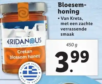 Lidl Bloesem-honing 450g aanbieding