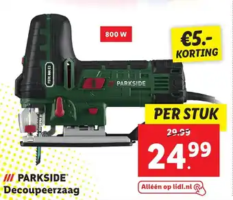 Lidl III PARKSIDE Decoupeerzaag aanbieding