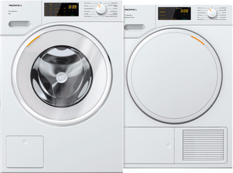 Coolblue Miele wsd 023 wcs + miele tsc 563 wp ecospeed aanbieding