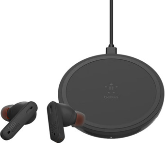 Coolblue Jbl tune 230nc zwart + belkin boost up draadloze oplader 10w zwart aanbieding