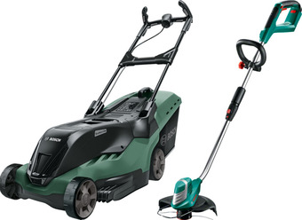 Coolblue Bosch universalrotak 36-590 + bosch advancedgrasscut 36 li incl. 4,0 ah accu (1x) aanbieding