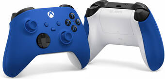 Coolblue Xbox series x en s wireless controller blauw + play and charge kit aanbieding