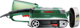 Coolblue Bosch pbs 75 ae set + schuurbanden (9x) aanbieding