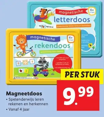 Lidl Magneetdoos aanbieding