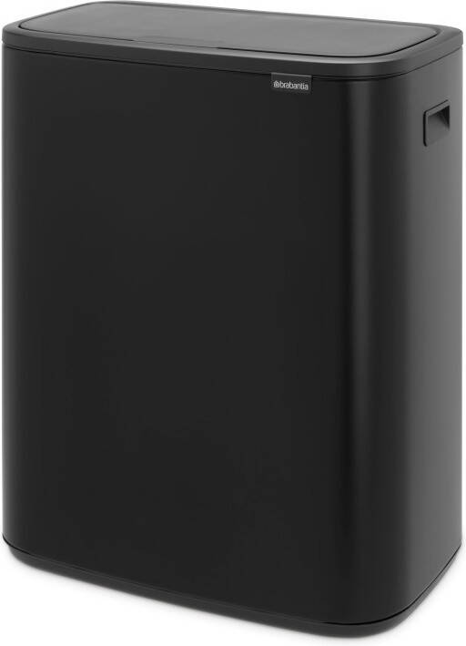 Brabantia bo touch bin 60 liter matt black + vuilniszakken (120 stuks