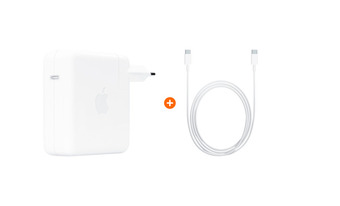 Coolblue Apple 96w usb c power adapter + apple usb c oplaadkabel (2m) aanbieding