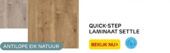 Praxis Quick-step laminaat settle aanbieding