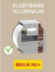 Praxis Kleefband aluminium aanbieding