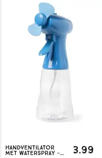 Xenos HANDVENTILATOR MET WATERSPRAY aanbieding