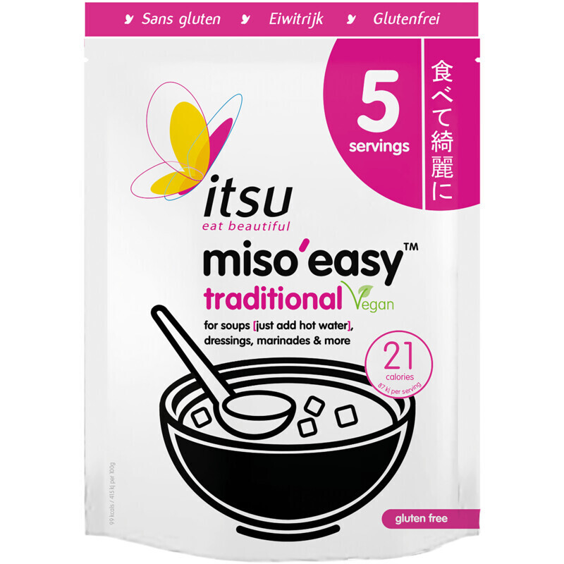 Itsu traditional miso aanbieding bij Albert Heijn