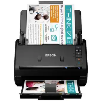 Conrad Epson workforce es-500wii documentscanner a4 600 x 600 dpi 35 pag./min. usb 3.2 gen 1 (usb 3.0), wifi 4 (ieee 802.11 n/g/b/a) aanbieding