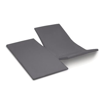 fonQ Cinderella double-split topper jersey hoeslaken 180 x 210 cm aanbieding