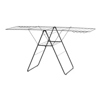 fonQ Brabantia hangon droogrek 25 meter - matt black aanbieding