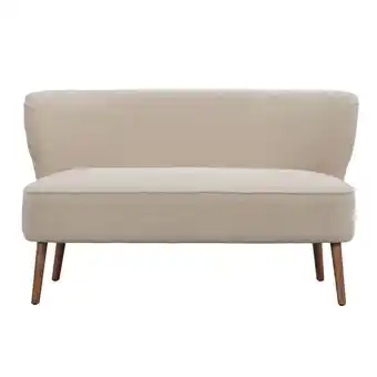 Leen Bakker Bank lexi 2-zits - beige - leen bakker aanbieding