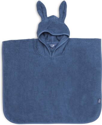 Bol.com Jollein badponcho badstof - jeans blue aanbieding