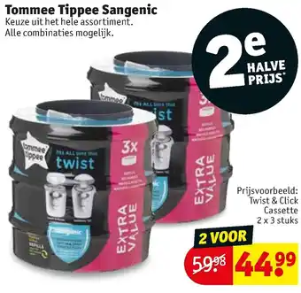 Kruidvat Tommee Tippee Sangenic aanbieding