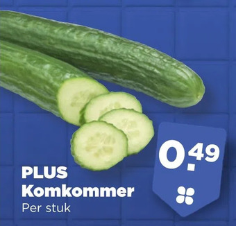 PLUS Plus komkommer aanbieding