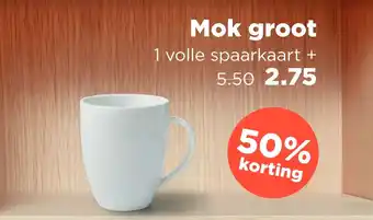 PLUS Mok groot aanbieding