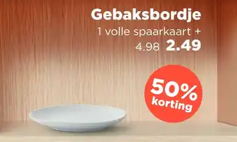 PLUS Gebaksbordje aanbieding