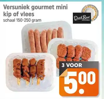 Lekker Makkelijk Versuniek Gourmet Mini Kip Of Vlees 150-250 Gram aanbieding