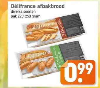 Lekker Makkelijk Délifrance Afbakbrood 220-250 Gram aanbieding