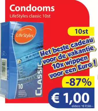 Die Grenze Condooms LifeStyles classic 10st aanbieding
