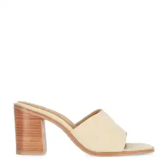 Wehkamp Shabbies amsterdam   nubuck muiltjes beige aanbieding