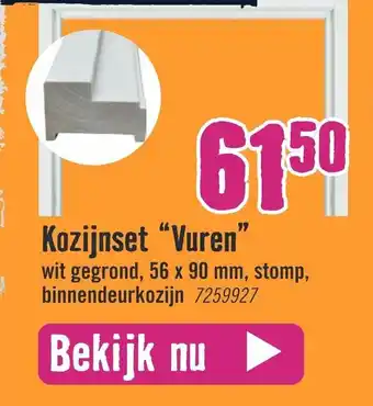 Hornbach Kozijnset "Vuren" 56 x 90 mm 7259927 aanbieding