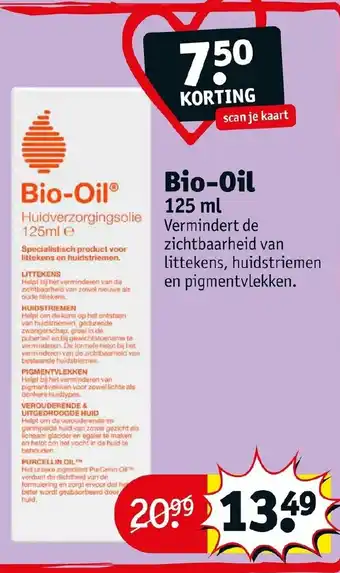 Kruidvat Bio-Oil 125ml aanbieding