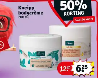 Kruidvat Kneipp bodycrème 200ml aanbieding