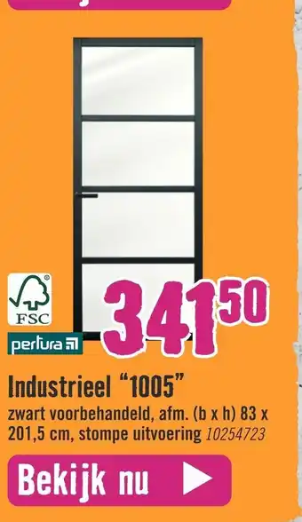 Hornbach Industrieel "1005" 83 x 201,5 cm 10254723 aanbieding