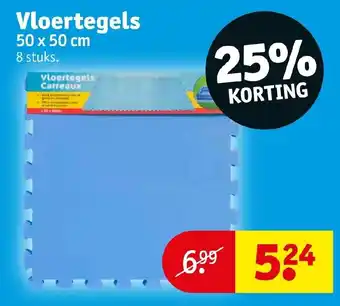 Kruidvat Vloertegels 50 x 50 cm 8 stuks. aanbieding