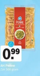 Albert Heijn Ah penne aanbieding