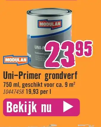 Hornbach Uni-Primer Grondverf 750 ml 10447458 aanbieding