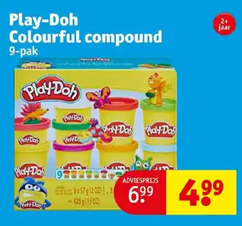 Kruidvat Play-Doh Colourful compound aanbieding