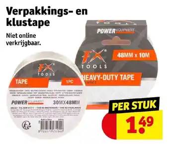 Kruidvat Verpakkings- en klustape aanbieding