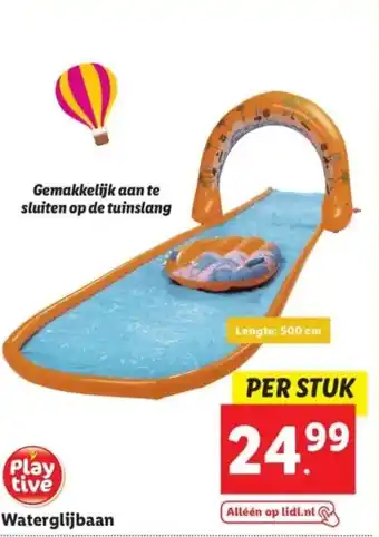 Lidl Waterglijbaan aanbieding