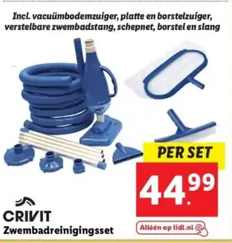 Lidl PER SET Zwembadreinigingsset aanbieding