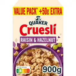 Albert Heijn Quaker cruesli raisin aanbieding