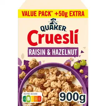 Albert Heijn Quaker cruesli raisin aanbieding