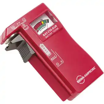 Conrad Beha amprobe batterijtester bat-250-eur meetbereik (batterijtester) 1.5 v, 9 v batterij 4620297 aanbieding