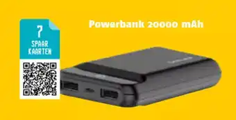 Poiesz Powerbank 20000 mAh aanbieding