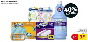 Kruidvat Ambi Pur en Swiffer assortiment aanbieding