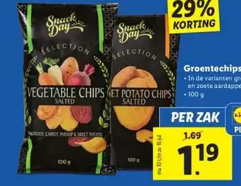 Lidl Groentechips aanbieding