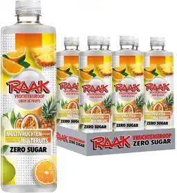 Bol.com Raak vruchtensiroop multivruchten zero 0,75ltr (6 flesjes, incl. verzendkosten) aanbieding