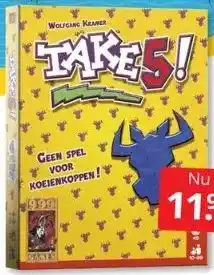 Boekenvoordeel Take 5 aanbieding